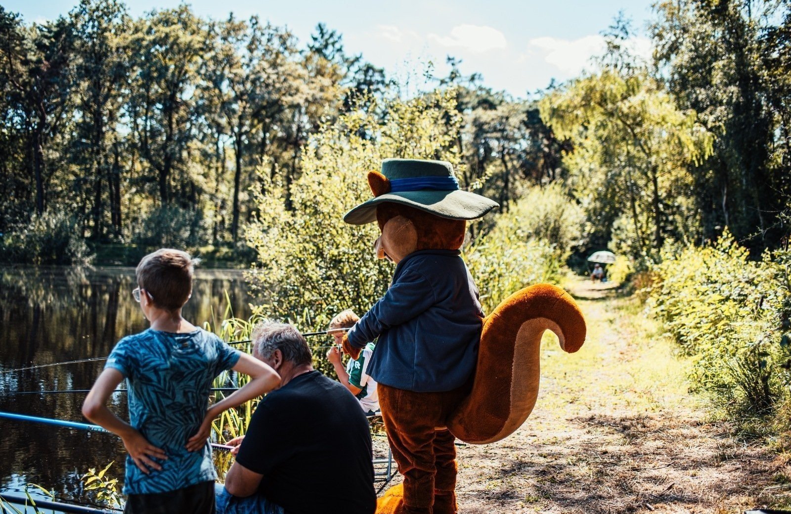 Camping met visvijver Brabant