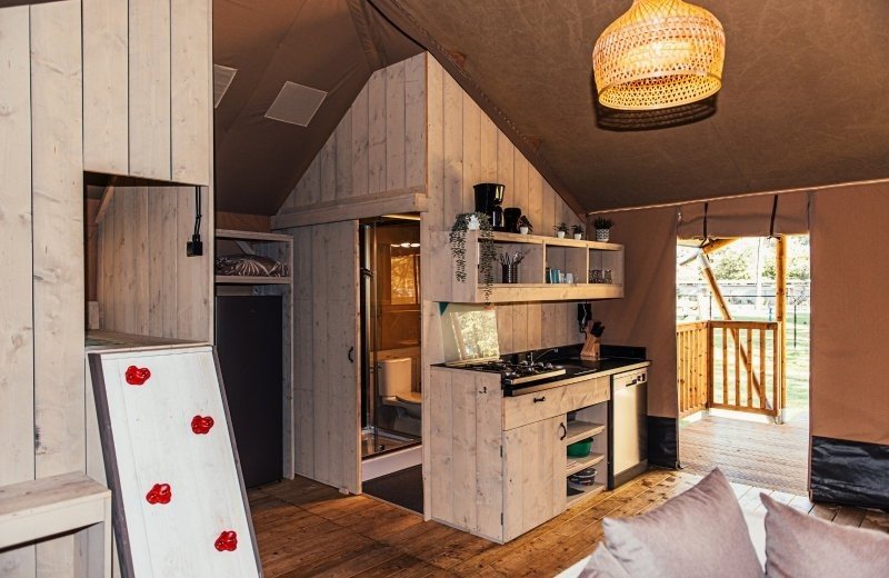 Speciale safaritenten voor gezinnen